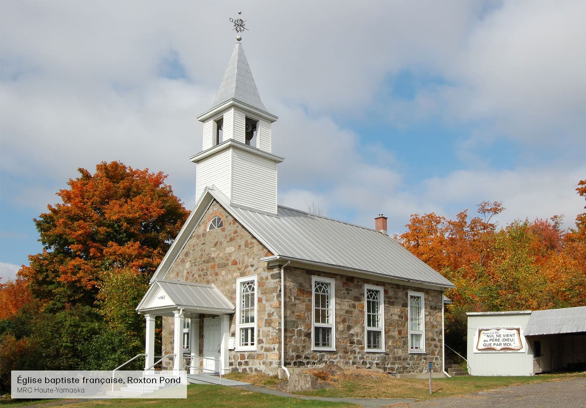 Église baptiste française, Roxton Pond